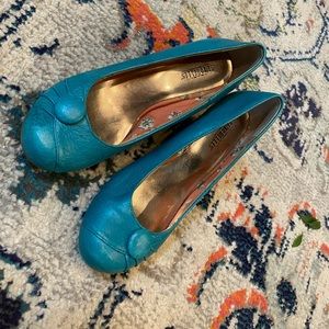 Seychelles Blue Wedges